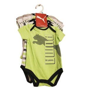 Puma bodysuits set of 5 3/6 months NWT